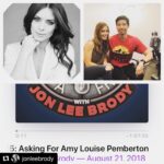 Amy Pemberton Instagram - So much fun chatting with the lovely @jonleebrody !! #tapshoes #gideon #teatime #gin @cw_legendsoftomorrow @lotwritersroom @fortnite #repost @jonleebrody ・・・ It’s the Season One finale of #AskingForAFriend. I’m ending this season in legendary fashion with the amazingly amazing @missamypembs! She’s a total renaissance woman and a bit of a mystery. From being the voice of Gideon on #LegendsOfTomorrow to Penny on #Fortnite to dancing and singing to pretty much anything, Amy does it all. We talked about her growing up in the Suffolk, kind of meeting the queen and what tea time really entails in the UK. We also talked all sorts of randiddlyandom stuff like different types of accents, Star Wars and ET being in the same universe and how gin makes me do crazy things. I was even trying to convince her to come spin with me at @thesweatshoppe at one point. She’s also gonna teach me how to tap dance and we even sang a little in this. I had a blast. She’s amazing. And I couldn’t think of a better way to end season one. Thanks to everyone who has listened. Season two will be here soon and we’re doing something cool with it. But until then enjoy as we ask for a friend to....Amy Louise Pemberton. 😁😁 LINK IN BIO #AFAF #GEGGHEAD #ShesTheBest