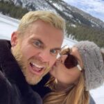 Amy Pemberton Instagram - 💙 ....I mean....not too shabby a setting to play and sing with my @cameroneneilson .... recorded a little sumfin’ .... soon!! #couldntplayafter5mins #toocold #mammoth #❄️🌲🗻🌨