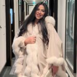 Amy Samir Ghanem Instagram - Glam team 🤍🙏 My precious jewelry : @mahmoudelsirganyjoailliers My elegant fur : @be_my_guest_shopping Make up: @sarahatallahmakeup Hairstylist : @sonia.messaoudi Special thanx to my friend who is always there 4 me @wakizouzi2 🤍