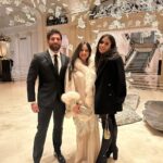 Amy Samir Ghanem Instagram - Glam team 🤍🙏 My precious jewelry : @mahmoudelsirganyjoailliers My elegant fur : @be_my_guest_shopping Make up: @sarahatallahmakeup Hairstylist : @sonia.messaoudi Special thanx to my friend who is always there 4 me @wakizouzi2 🤍