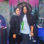 Amy Samir Ghanem Instagram - I am lucky to have a friend like you @safakabbany @thepartyshop_eg 💜