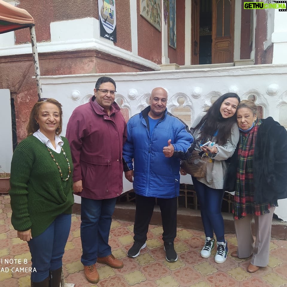 Amy Samir Ghanem Instagram - Miss samira Mr alaa Mr tarek Miss gehan
