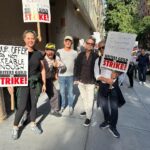 Amy Schumer Instagram - Out here pushing for a fair deal @wgaeast @sagaftra please donate to @tusctogether for crew members who have lost health insurance 🔥and yes I have donated and yes rich people in the biz should all donate a lot.