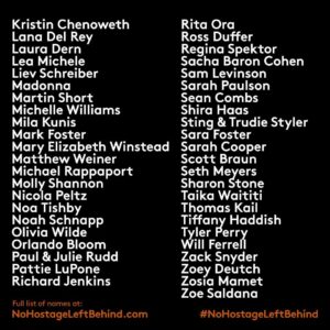 Amy Schumer Instagram - Today we came together in solidarity not to divide but to unite to thank President Biden for his work releasing hostages and urge all to leave #NoHostageLeftBehind