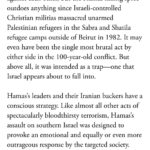Amy Schumer Instagram - This does a good job of explaining why Hamas did this and how innocent Israelis and innocent Palestinians are just pawns. Hamas is funded by Iran. Worth reading. No gruesome details. @theatlantic