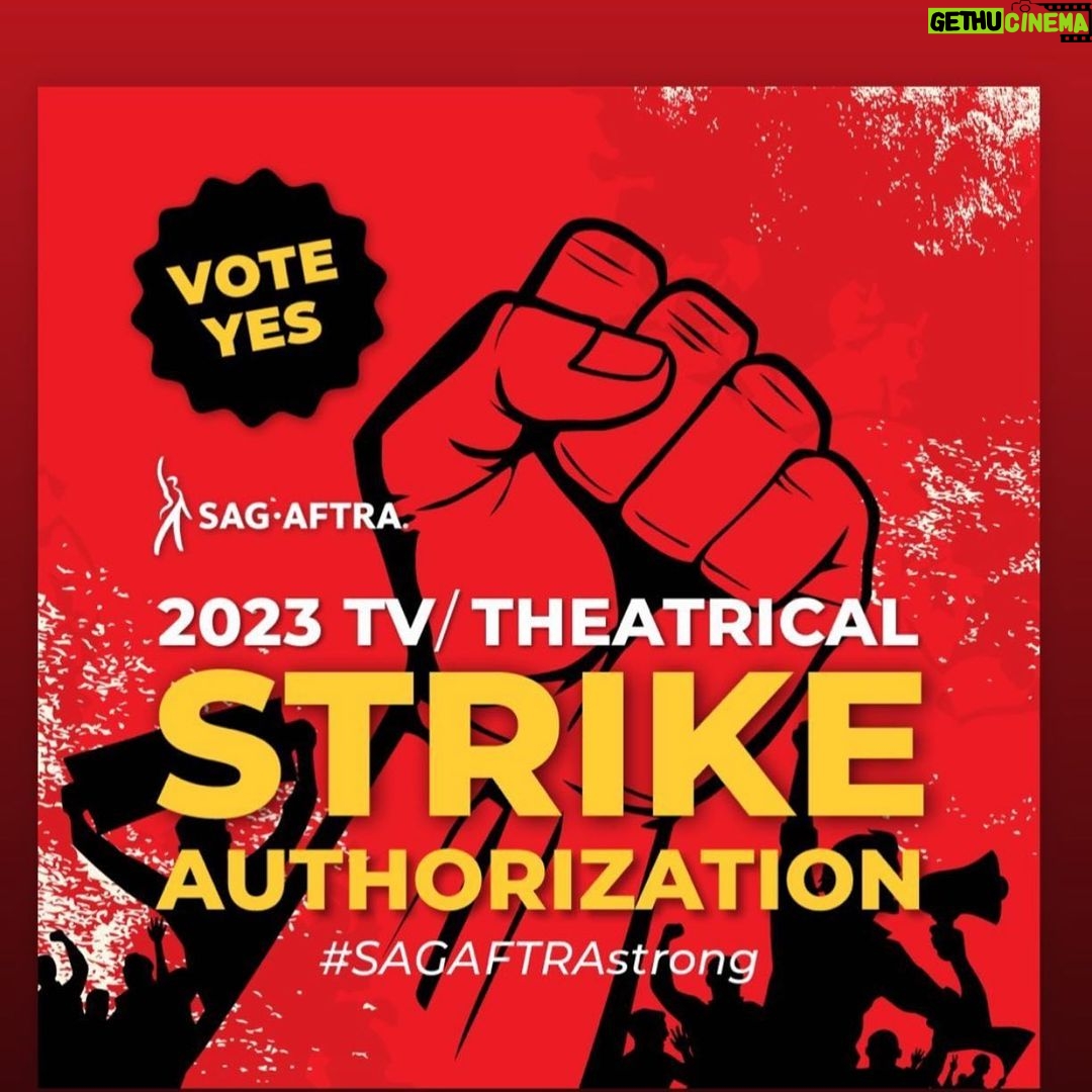 Amy Schumer Instagram - Let’s go. I hope you vote YES! @sagaftra