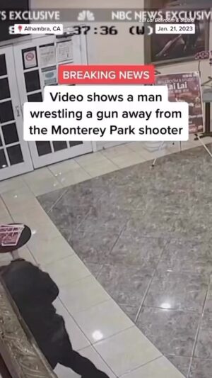 Amy Schumer Instagram - Repost from @shannonrwatts
•
Video shows 26-year-old Brandon Tsay wrestling a gun away from the Monterey Park shooter at a second dance studio minutes after the gunman killed at least 11 people and injured 9 more.

Every day citizens are being asked to stand up to gunmen because our lawmakers are too cowardly to stand up to gun makers. 

Video @nbcnews