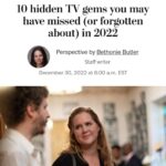 Amy Schumer Instagram - Thank you @washingtonpost for including @lifeandbethhulu on your list of hidden gems!