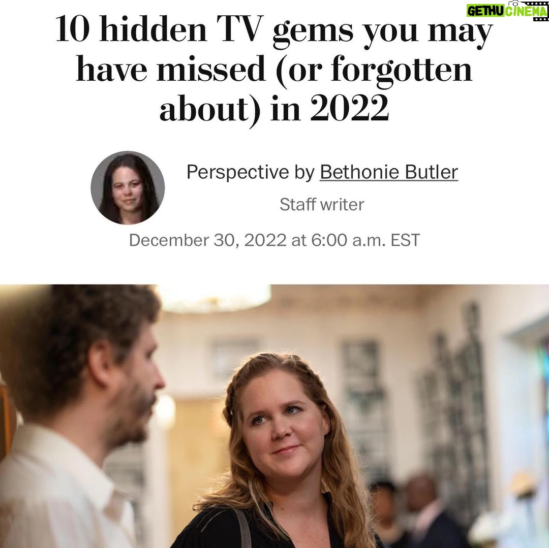 Amy Schumer Instagram - Thank you @washingtonpost for including @lifeandbethhulu on your list of hidden gems!