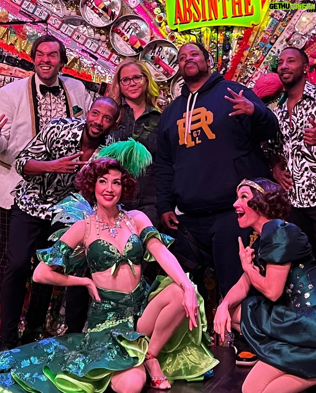 Amy Schumer Instagram - Loved every moment of @absinthe_vegas if you find yourself in Vegas and want to enjoy an hour and a half of your life go see this show. Gives you that feeling where you know it’s safe but changes your life forever and everyone leaves a sex icon. This show is perfect.