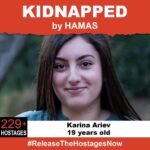 Amy Schumer Instagram - On October 7th, 19-year old Karina was kidnapped when Hamas terrorists invaded Israel. Karina is one of over 229 hostages being held captive in Gaza in unknown conditions for over three weeks. She needs to be safely released! Release Karina now! #ReleaseTheHostagesNow #NoHostageLeftBehind To see photos of all of the hostages and to share a poster yourself, please visit @kidnappedfromisrael