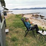 An Swartenbroekx Instagram – Ik heb 4 liefdes: Guido, de zon, de zee en onze kleine camper. Soms kan de rangorde veranderen. 😁 ( en uiteraard ook mijn familie en vrienden) #hittheroad #croatie