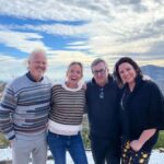 An Swartenbroekx Instagram – Als goede vrienden naar onze berg komen, zijn we nog meer in de wolken! @lienwillaert @janjverheyen @decraeneguido
