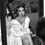 Ana de Armas Instagram – Getting ready for @sagawards ! ✨