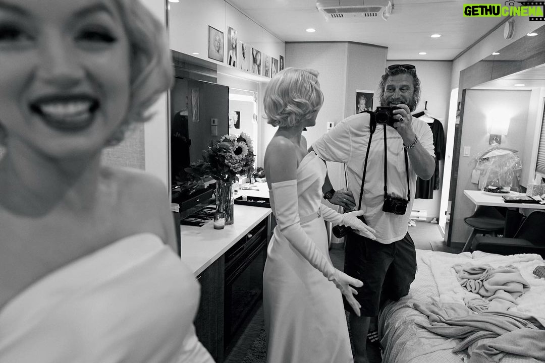 Ana de Armas Instagram - It is always a joy to have @gregwilliamsphotography on set. So many experiences together already, my friend. Thank you for your support and for capturing such wonderful moments during the making of Blonde in LA and it’s premiere in Venice. ♥️✨