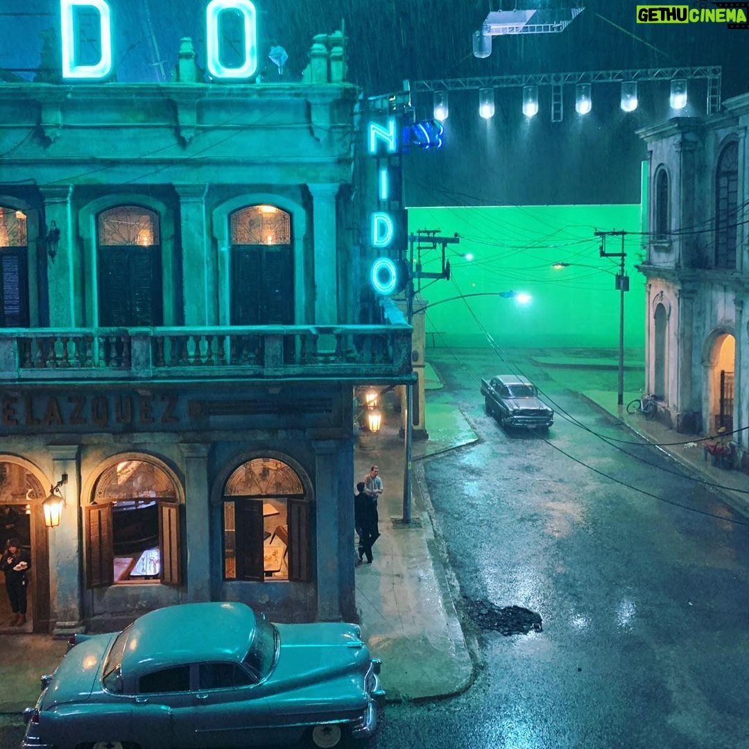 Ana de Armas Instagram - I’m in the middle of night shoots now and I just remembered those @007 sleepy, cold rainy nights! …found a video of rehearsals too… I had so much fun with Paloma tho! ✨