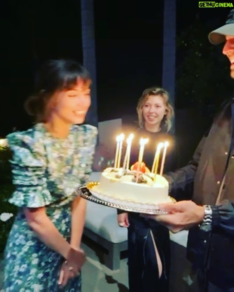 Ana de Armas Instagram - I’m so grateful I got to celebrate my birthday with my loved ones. Thank you for the gifts, letters, flowers, cakes, and all the love! Cheers to an incredible year ahead! 🌸♥️🎉