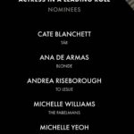 Ana de Armas Instagram - Wow! I’m over the moon. Thank you for all your love and support, for all your messages, calls, and videos. My heart’s never been fuller! What an unbelievable day, what a beautiful honor. Thank you to @theacademy for making this dream come true. ♥️✨