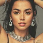 Ana de Armas Instagram - @onlynaturaldiamonds 💎 x @theststyle by @thomaswhiteside ✨ @karolynpho @melaniemakeup @lonavigi