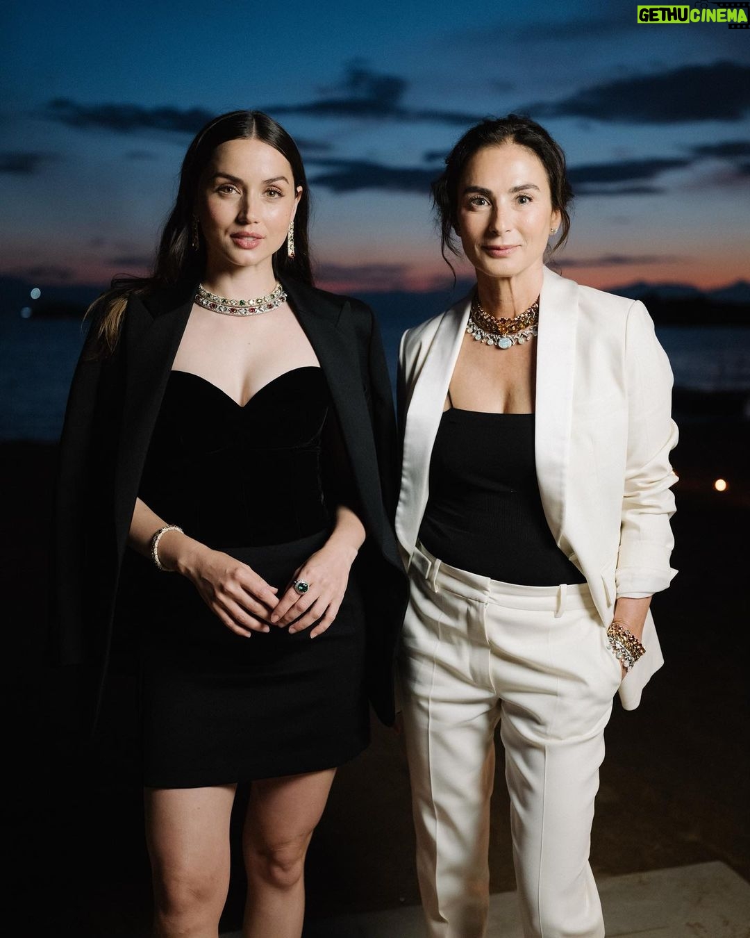 Ana de Armas - 1.7 Million Likes - Last night celebrating @louisvuitton ‘s new high jewelry collection designed by @francescaamfitheatrof