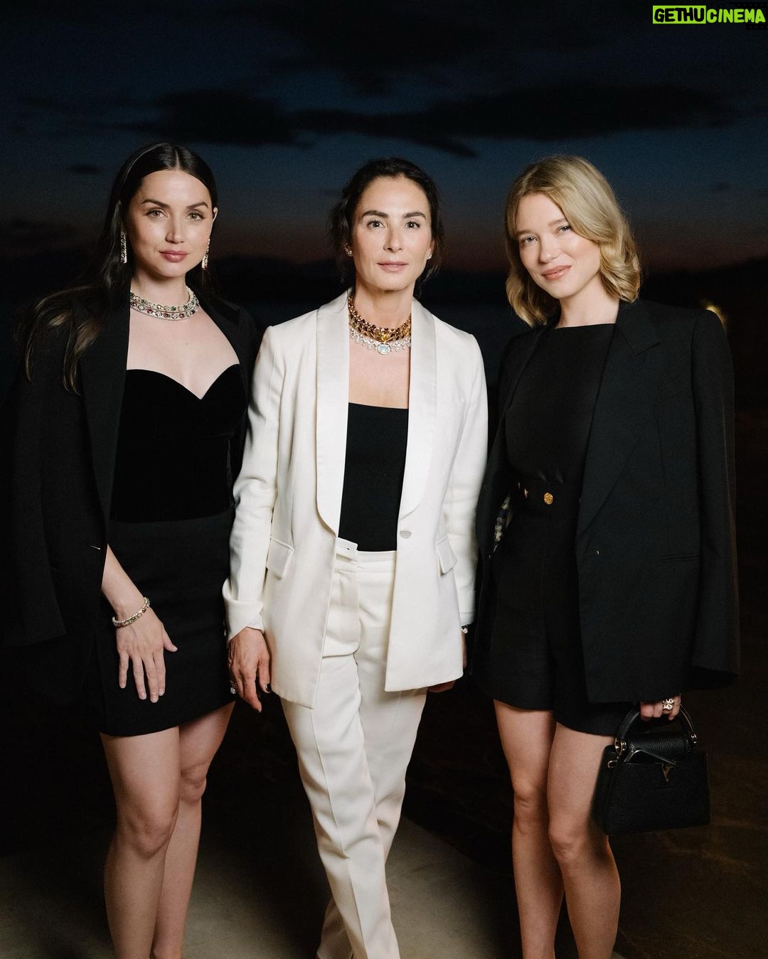 Ana de Armas - 1.7 Million Likes - Last night celebrating @louisvuitton ‘s new high jewelry collection designed by @francescaamfitheatrof