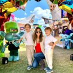 Anahí Instagram - Celebrando la vida de mis amores!! 🥳♥️ Fiesta juntos Manu y Emi ! 🩵❤️🩵❤️🩵