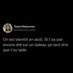 Anas Hassouna Instagram - Tag quelqu’un qui a un physique terrestre 🚫 🚤