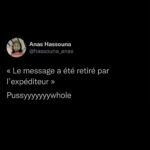 Anas Hassouna Instagram – Ca fait juste 13 heures laisse-lui le temps de répondre