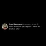 Anas Hassouna Instagram – Un after où personne revient de la même soirée