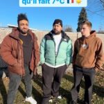 Anas Hassouna Instagram - « Mais du coup mais en fait c’est pas Biarritz ici !!! » 🇫🇷🥶 Filmé par 📹 @l.poze #fyp #quebec #montreal #froid #france #hiver #ducoup #paris #parisien #joke #drole