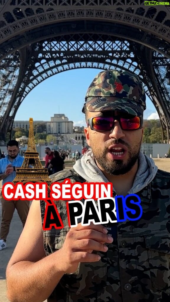 Anas Hassouna Instagram - Cash à Paris 🇫🇷 🎨: @l.poze Un merci tout spécial à @antonygiu avec qui je ne crosspost pas cette vidéo #fyp #fy #quebec #paris #humour