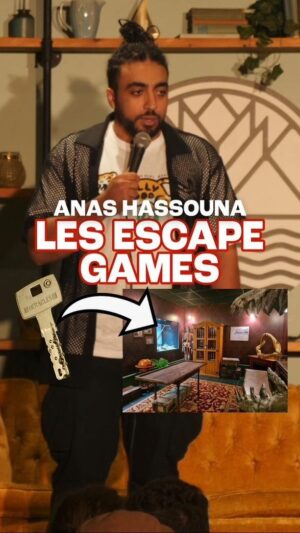 Anas Hassouna Instagram - Les jeux d’évasion

#fy #fyp #escapegame #caucasus #standup #standupcomedy #montreal #parís #comedy