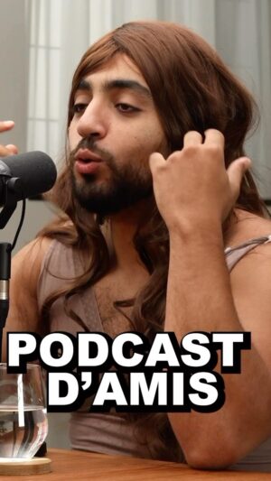 Anas Hassouna Instagram - Les podcasts au Québec part 2 🎙️ #podcast #fyp #montreal #humour #quebec #blague #yesyesyes
