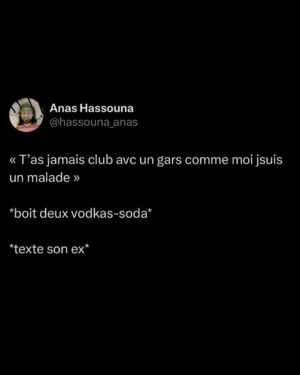 Anas Hassouna Instagram - Tag un « malade »