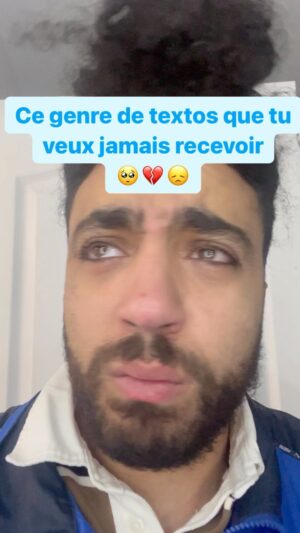 Anas Hassouna Instagram - J’vais prendre une pause des réseaux pensant un moment. Merci de votre compréhension 

 #instagram #humour #triste #argent #quebec #comedy