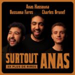 Anas Hassouna Instagram - Ces gars-là me suivent partout man…Et maintenant je pars visiter le Québec avec eux! On lance notre show SURTOUT ANAS, un mélange de nos meilleurs solos, mais aussi de sketchs hilarants. Prend tes billets sur surtoutanas.com