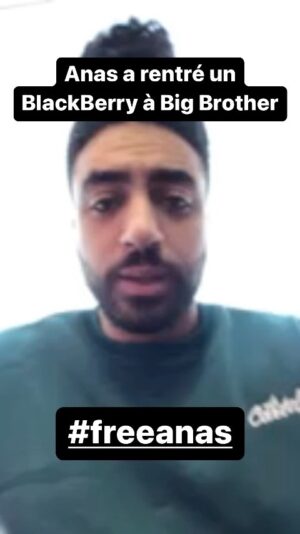 Anas Hassouna Instagram - Le drône vient d’atterrir #freeanas #bigbrother #bigbrothercélébrités #jail #prison