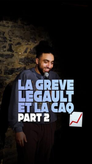 Anas Hassouna Instagram - La grève, Legault et la Caq (part 2) 👴🏻🧕🏽📈

🎨 : @l.poze 

#f #fyp #quebec #montréal #standup