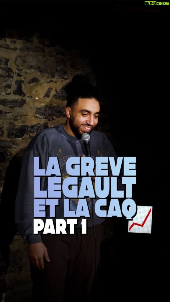 Anas Hassouna Instagram - La Grève, Legault et la Caq (part 1)👴🏻📈🧕🏽 🎨: @l.poze #fyp #montréal #québec #standup