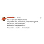 André Gabeh Instagram - Apaguei sem querer. Mas republicarei ahahahahaha Tu faz um post dizendo que não aguenta mais ser pobre, conta teus perrengues e a desbrilhosa vem das profundezas abissais de Tomanucópolis dizer que eu tenho que ser mais humilde. A pessoa falou o que quis, né? Ela pode? Se eu xingo a fosca sou chamado de misógino. Mas já vou comprar outro koo na Shopee porque o meu caiu e sumiu depois do comentário dessa sambiquira de rasga-mortalha. Brazil, I'm devastated.