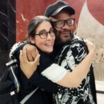 André Gabeh Instagram – Poderia fazer um textão? Poderia. Inclusive eu deveria fazer um textão, porque acabei de ver um show arrebatador. Mas só quero ostentar essa amizade, tá? Obrigado @renatabgrecco e @larsvontrier_ (essa história  é ótima hahahahah) por me unir a querida @monicasalmasooficial . Ela é minha amiga, tá? Quem tem, joga. Respeita. Rs

❤️