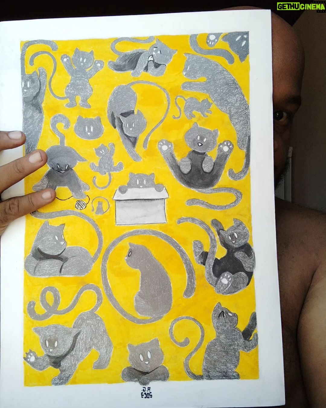 André Gabeh Instagram - Como não será possível deixar as pessoas escolherem as ilustrações digitais que vão receber eu acrescentei mais um desenho feito por mim aos kits. Com isso, quem comprar a cota minina da minha vaquinha vai ganhar duas ilustrações ao invés de uma: UM PAINEL DO BIZUM e um PEIXE IMAGINÁRIO. Assim fica mais fácil agradar o patrocinador. Na verdade todas as pessoas que compraram e comprarem kits com ilustração, passarão a receber uma ilustração a mais. Começo os envios a partir do dia 15/16 ok? Lembrando que são ilustrações digitais que você imprime como quiser. Pode fazer quadro, estampa, caneca... Pera! Não está sabendo da vaquinha que estou fazendo pra produzir um cd novo? Um CD todo de Cantos para os Orixás? Olha os preços e prêmios: R$ 10,00 você ganha 2 ilustrações digitais para imprimir e usar como quiser. R$ 20,00 você ganha 3 ilustrações digitais De R$ 30,00 a 40,00 voce ganha 4 ilustrações digitais. R$ 50,00 você ganha 4 ilustrações digitais e um cordel macumbístico inédito que mandarei pelos correios. R$ 80,00 você ganha 5 ilustrações digitais e cinco cordéis impressos de cinco orixás diferentes que mandarei pra sua casa. R$ 100,00 você ganha quatro ilustrações digitais e UMA AULA PARTICULAR DE ESCRITA CRIATIVA DE UMA HORA. Durante uma hora (cinquenta minutos a uma hora) te darei dicas de escrita criativa em uma vídeo chamada ou reunião online por alguma plataforma. Particular e exclusiva. Falarei direto com você. Não é conteúdo pré gravado. No horário que for melhor pra você em um dia que agendaremos de maneira que fique bom pra nós dois. R$ 150, 00 você ganha as ilustrações digitais, a aula e os cordéis em edições físicas. TODOS QUE CONTRIBUÍREM terão seus nomes em uma lista de agradecimentos que farei em um vídeo sobre o conteúdo áudio visual do meu álbum. Você só precisa pagar pelo pix okvocevenceu@gmail.com e mandar seu comprovante pro email vaquinhadoandrezinho@gmail.com Tem que dizer o nome que você quer que eu coloque nos agradecimentos e, por favor, se você comprar o kit com envio de conteúdo físico é importantíssimos que me deixe seu endereço no email que citei. Muito obrigado mesmo. #Art #Arte #illustration