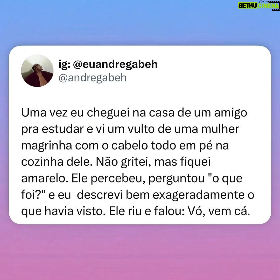 André Gabeh - 2K Likes - Quem convive comigo sabe que acontecem coisas surreais à minha volta. Não é absolutamente sempre, mas é.
Republicação do @memestwitter de posts meus do twitter.
#ArtistaSuburbanoReflexivo