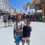 Andre Soukhamthath Instagram - Happy Birthday Benson!!! Can’t believe my boy is 11 years old!! Daddy Loves you ❤️ Santa Cruz Beach Board Walk