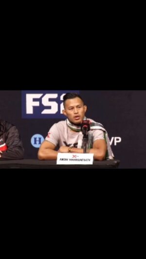 Andre Soukhamthath Instagram - My voice got shaky answering a question in a pre fight conference I had in 2021 #aapiheritagemonth