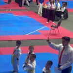 Andre Soukhamthath Instagram - Here is a highlight of Parker’s final match in the state championship!!! He’s in blue and scored to win with that last kick. Kids looking at the scoreboard more than his opponent 🙄😐🤣…. But at least he’s having fun in there!!! I cannot wait to bring him and all his other teammates from @escolta_mma_fitness to compete in next Sundays event!!!
