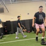 Andre Soukhamthath Instagram - Ya boy got thicka than a snicka 👀 Still moving like a Bantamweight though…. Ok Maybe not #themthighstho