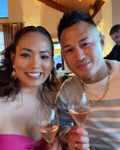 Andre Soukhamthath Instagram - Had a great night celebrating our 7 year Wedding Anniversary 🔥❤️🙏🏽