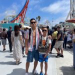 Andre Soukhamthath Instagram - Happy Birthday Benson!!! Can’t believe my boy is 11 years old!! Daddy Loves you ❤️ Santa Cruz Beach Board Walk