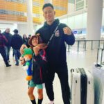 Andre Soukhamthath Instagram - Fight week has officially begun!!! On our way to Nationals 🇱🇦 🥋 🥇